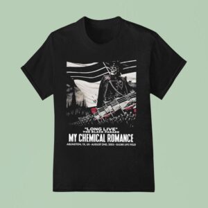 My Chemical Romance Long Live The Black Parade Arlington Tx August T Shirt