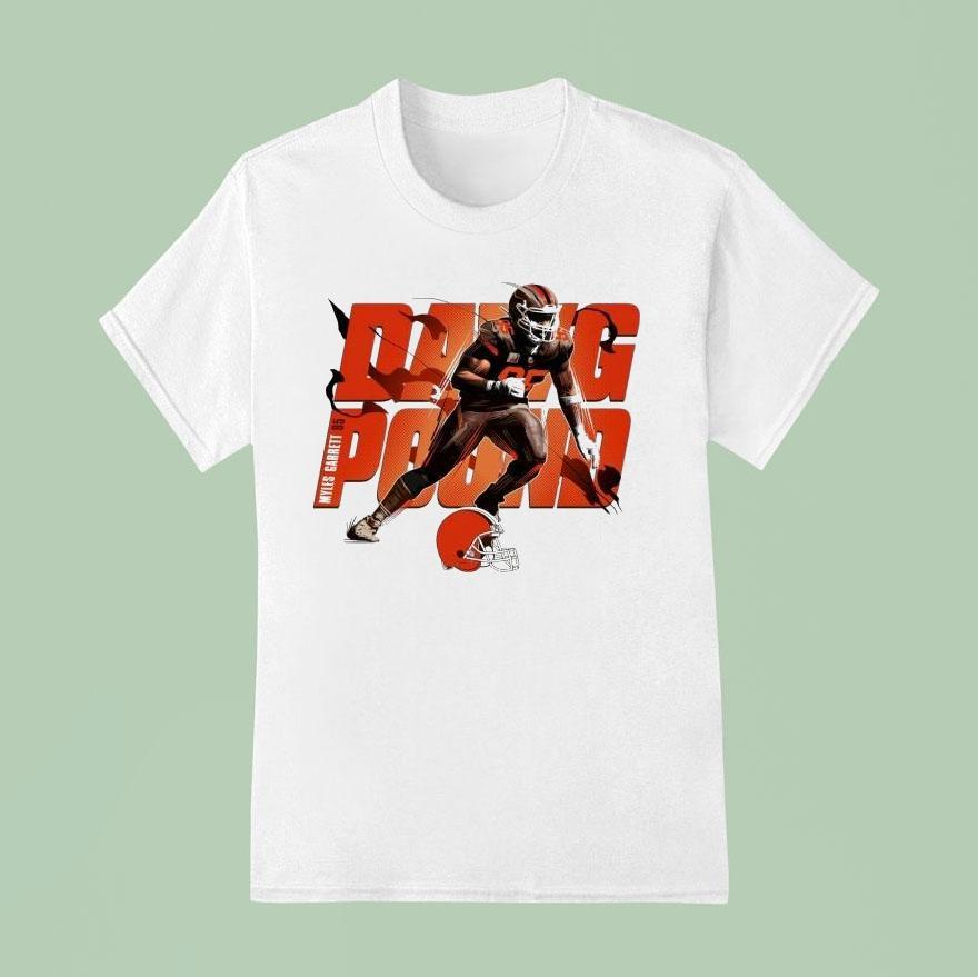 Myles Garrett Cleveland Browns Dawg Pound Players T Shirt