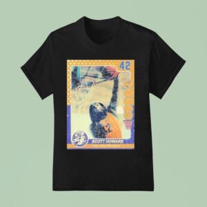 N Wolf Trading Card Scott Howard Guard Beacon Town Beavers T Shirt