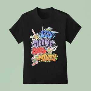 Nage Mutant Ninja Turtles Mutant Mayhem Graffiti T Shirt