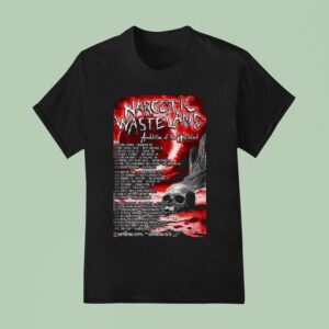 Narcotic Wasteland Annihilation Of The Wicked Fall Tour T Shirt