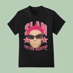 Natisha Hiedeman Slam Wnbpa Face Head T Shirt