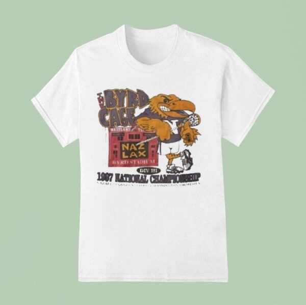 Nazareth Golden Flyers Vs Washington Shorenmen The Byrd Cage Naz Lax Byrd Stadium National Championship Masco T Shirt