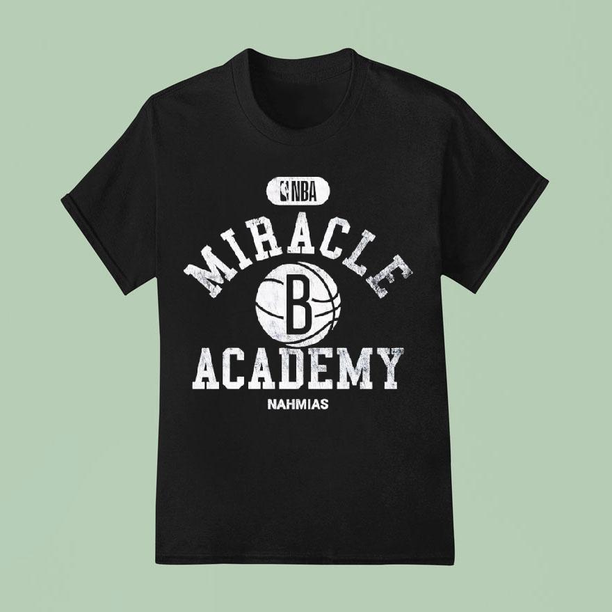 Nba Miracle Academy Brooklyn Nets Basketball T Shirt