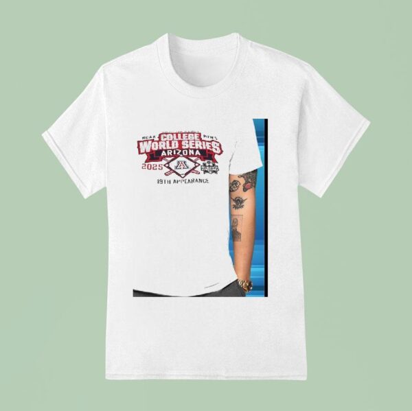 Ncaa Charles Schwab Field Omaha College World Series Arizona Wildcats Th Appearance T Shirt