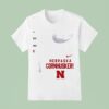 Nebraska Cornhuskers Ncaa Heartbeat Watching T Shirt