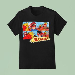 Neck Deep Cartoon T Shirt