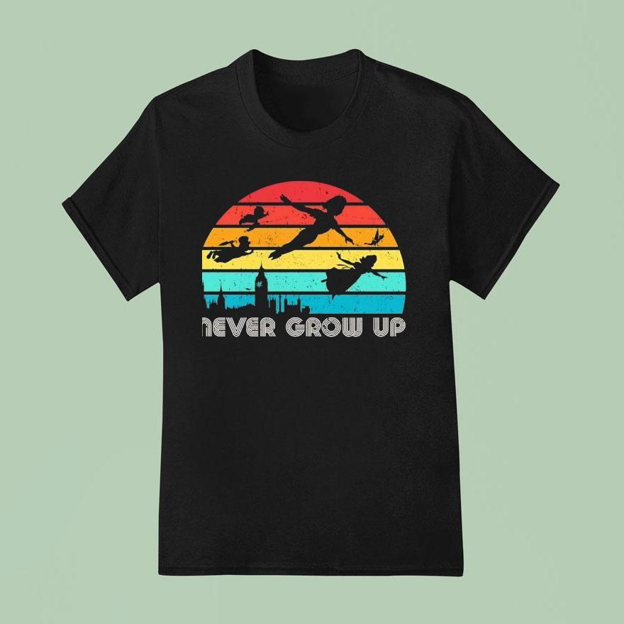 Never Grow Up Vintage T Shirt