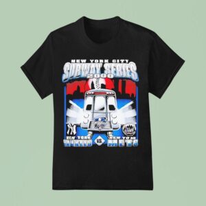 New York City Subway Series New York Yankees Vs New York Mets Vintage T Shirt