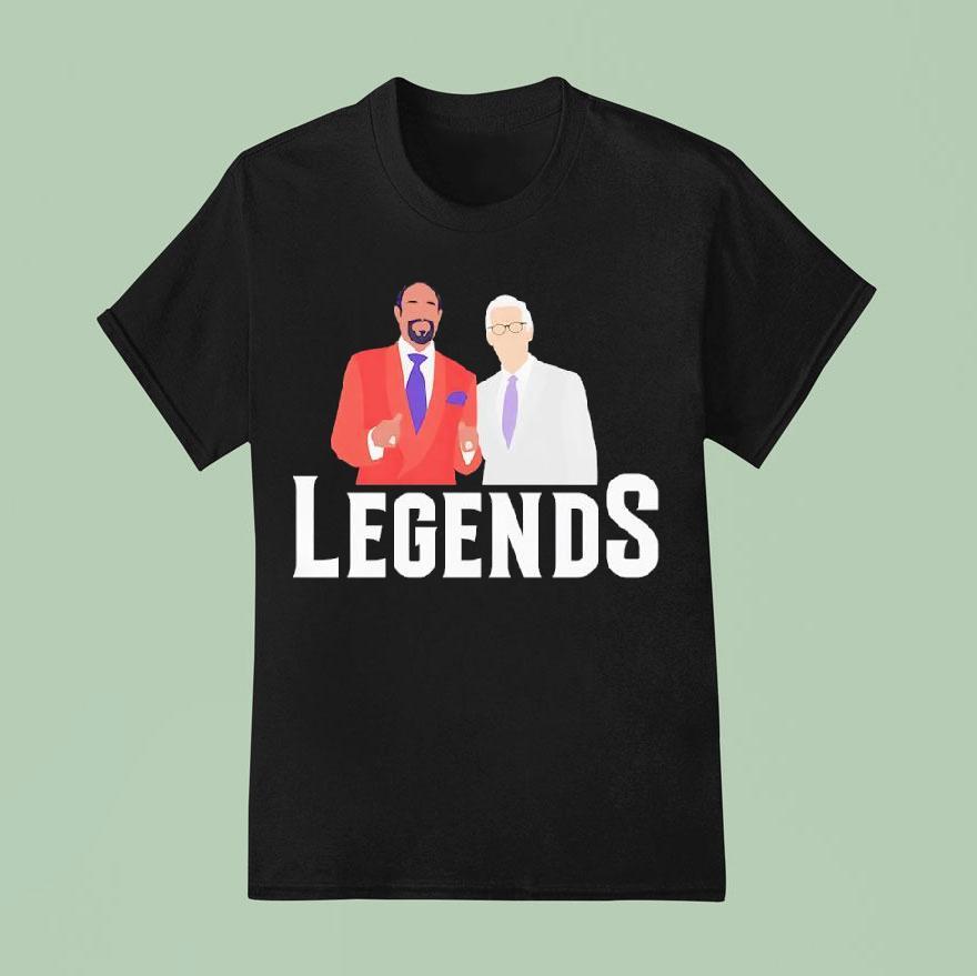 New York Knicks Legend Mike Breen And Walt Frazier T Shirt