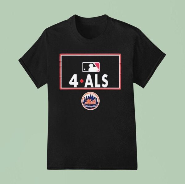 New York Mets Awareness To Als Mlb T Shirt