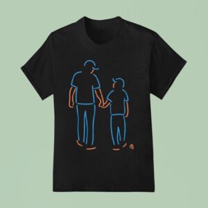 New York Mets Father Son Neon T Shirt