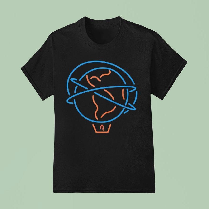 New York Mets Neon Unisphere T Shirt