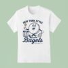 New York Style Bagels Served Fresh Daily Tennis T Shirt