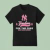 New York Yankees For The Cure Breast Cancer Awareness T Shirt
