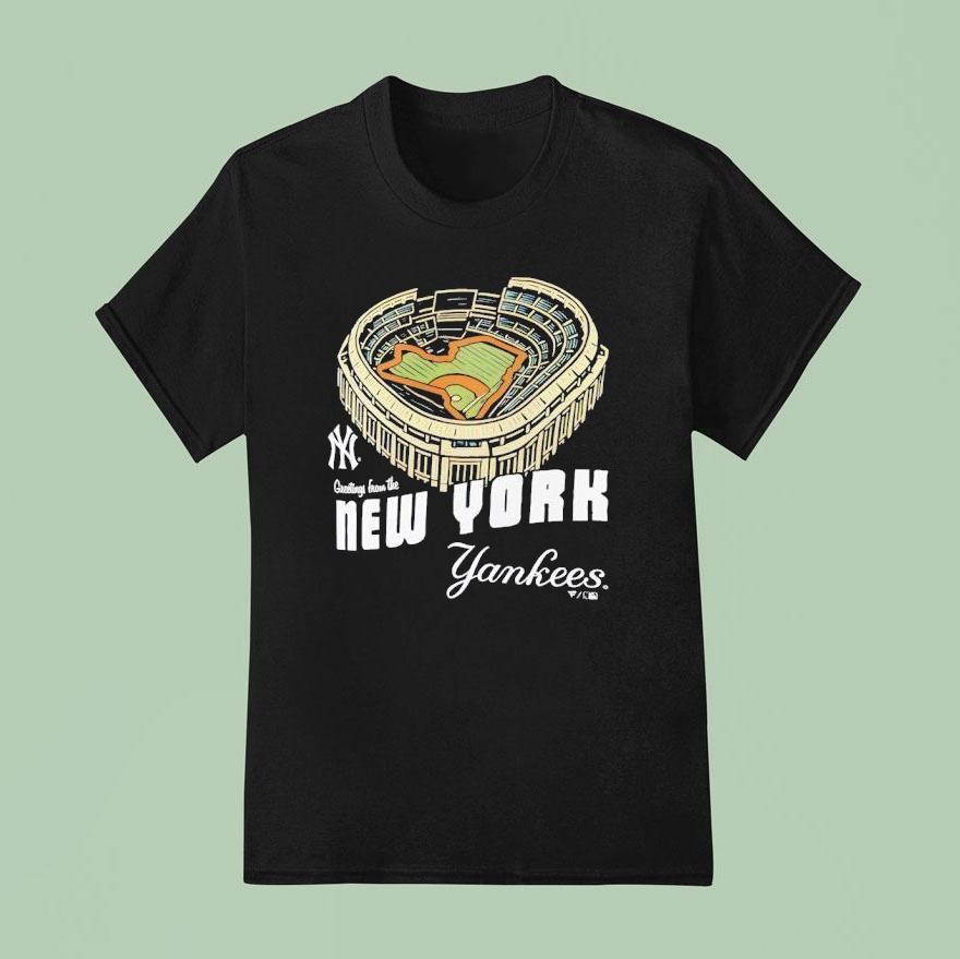 New York Yankees Greetings From The City T Shirt