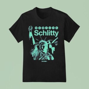New York Yankees Schlitty Arm Angle Statue T Shirt
