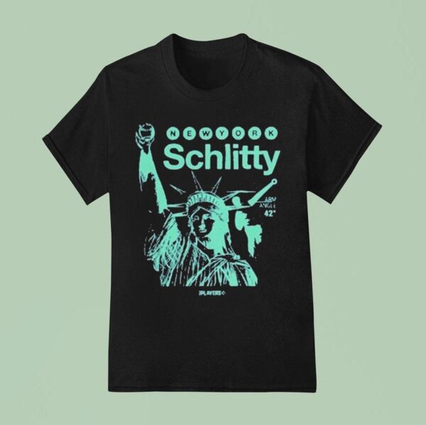 New York Yankees Schlitty Arm Angle Statue T Shirt