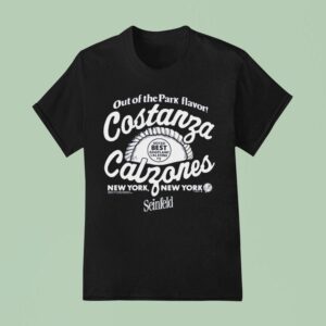 New York Yankees X Seinfeld Out Of The Park Flavor Voted Best Eggplant Calzone Costanza S Calzones T Shirt