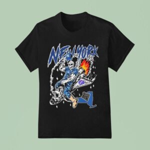 New York Yankees X Warren Lotas Swole Skeleton T Shirt