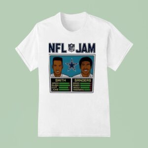 Nfl Jam Smith And Sanders Dallas Cowboys T Shirt