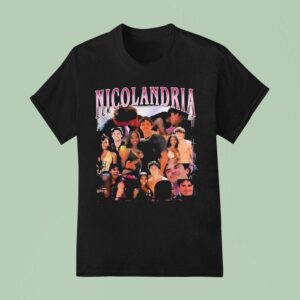 Nic Wearing A Nicolandria T Shirt