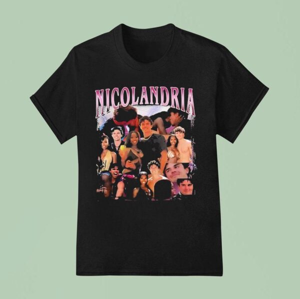 Nic Wearing A Nicolandria T Shirt