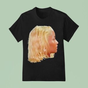 Nicki Minaj Blonde Bob Hairstyle T Shirt
