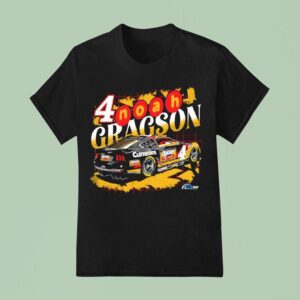 Noah Gragson No Ford Mustang Dark Horse For Front Row Motorsports T Shirt