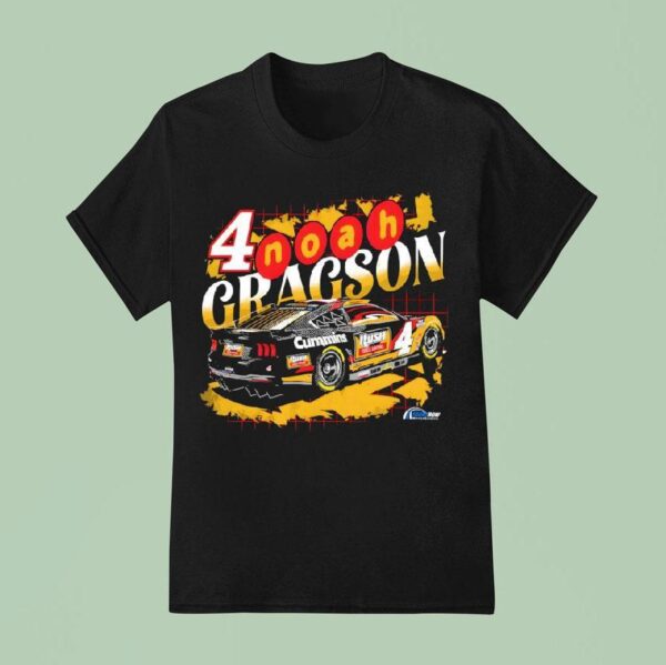 Noah Gragson No Ford Mustang Dark Horse For Front Row Motorsports T Shirt