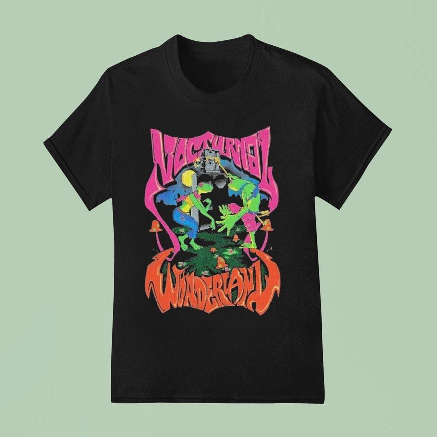 Nocturnal Wonderland Ribbit Rave T Shirt