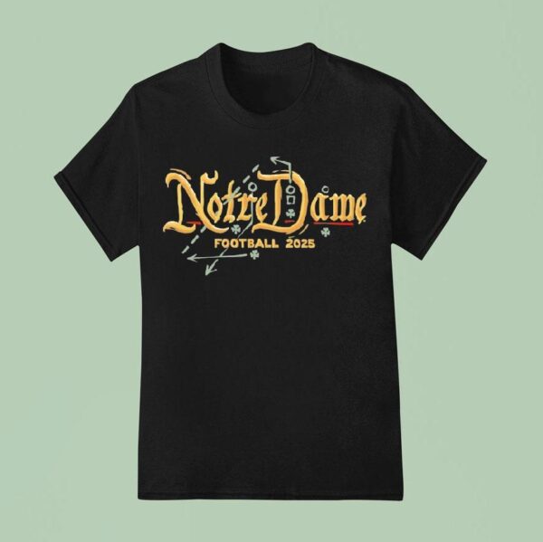 Notre Dame Fighting Irish Football T Shirt