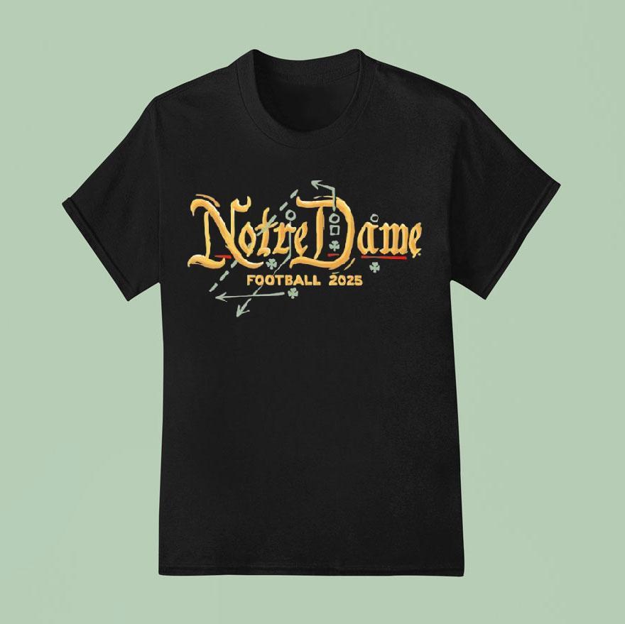 Notre Dame Fighting Irish Football T Shirt
