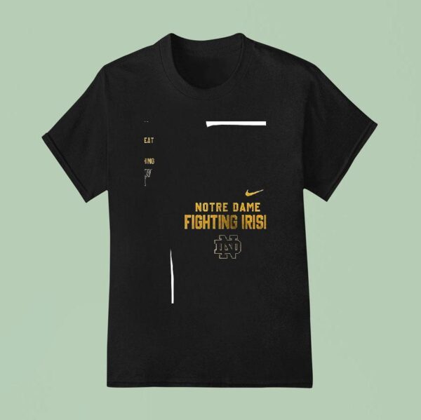 Notre Dame Fighting Irish Ncaa Heartbeat Watching T Shirt