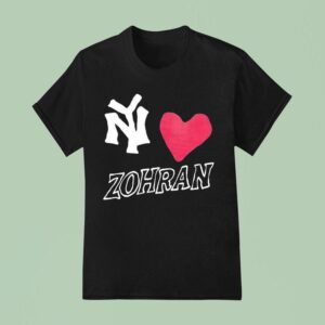Ny Love Zohran Mamdani New York T Shirt