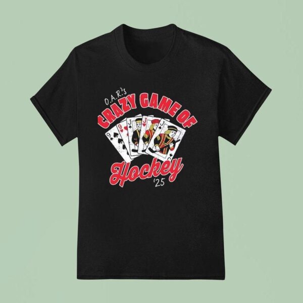 Oar S Crazy Game Of Hockey Pocke T Shirt