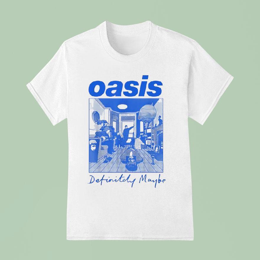 Oasis Definitely Maybe T Shirt