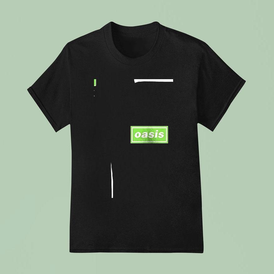 Oasis Dublin Croke Part Live T Shirt