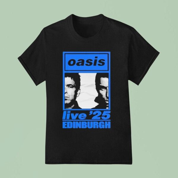 Oasis Live Edinburgh At Scottish Gas Murrayfield On August T Shirt