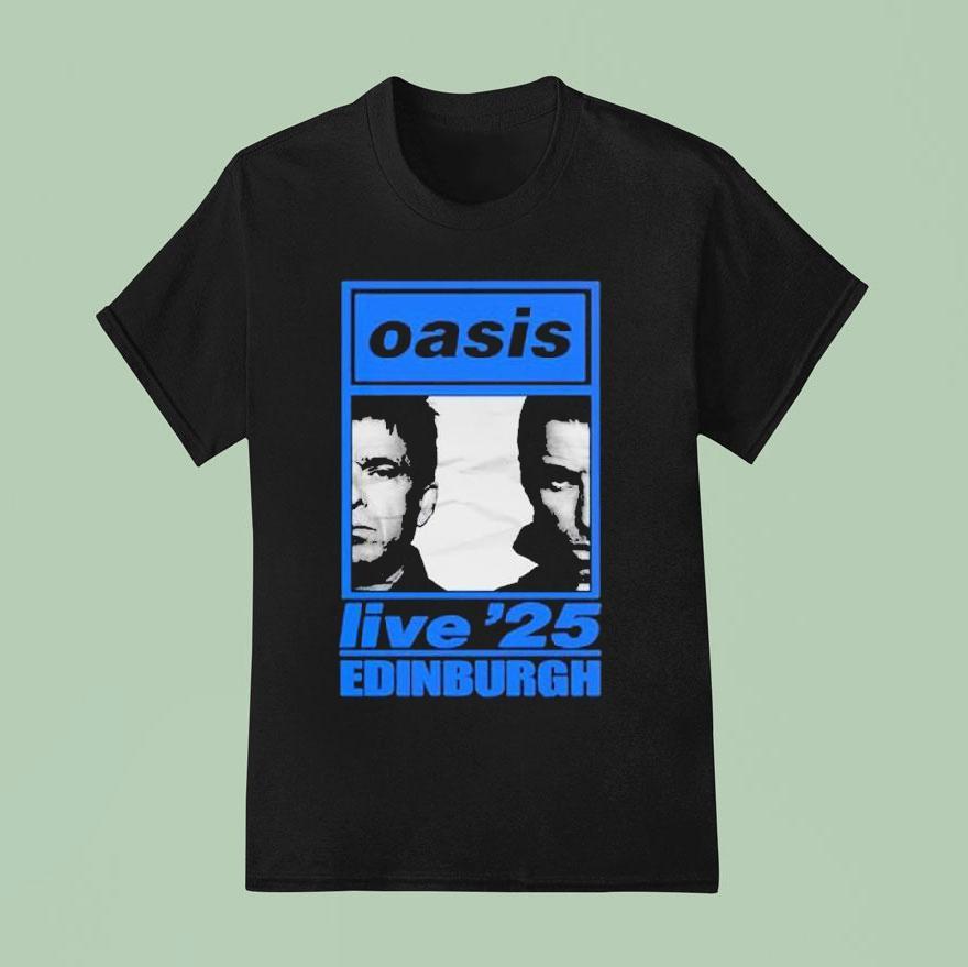 Oasis Live Edinburgh At Scottish Gas Murrayfield On August T Shirt