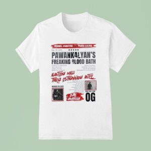 Ojas Gambheera Original Gangstar Pawan Kalyan Alantodu Malli Thrigi Osthuninadu An T Shirt
