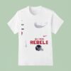 Ole Miss Rebels Ncaa Heartbeat Watching T Shirt