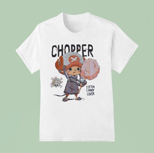 One Piece Tony Tony Chopper Cotton Candy Lover T Shirt