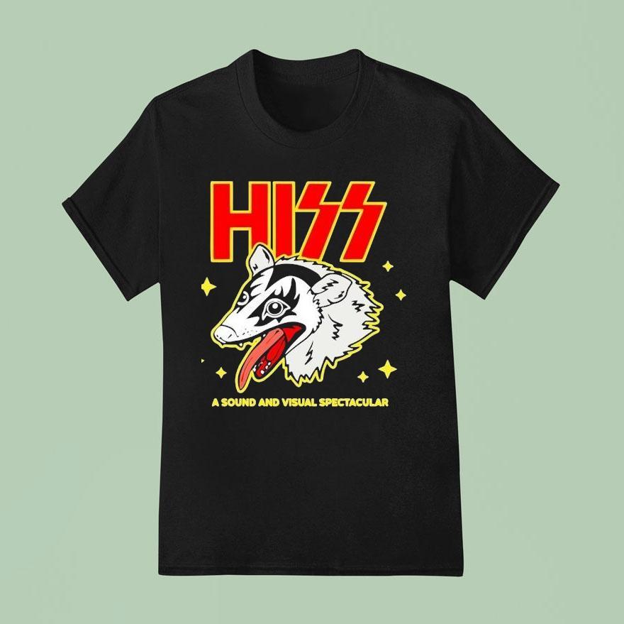 Opossum Hiss A Sound And Visual Spectacular T Shirt