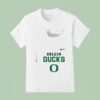 Oregon Ducks Ncaa One Nation Under God Cross Graphic T Shirt