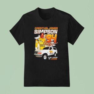 Orenthal James Simpson Oj The Juice Racing T Shirt