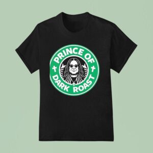 Osbourne Tribute Coffee Prince Of Dark Roas T Shirt