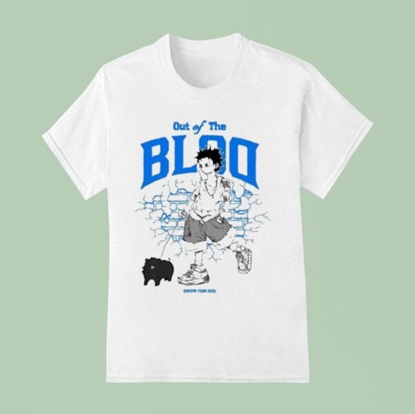 Out Of The Bloo Europe Tour T Shirt