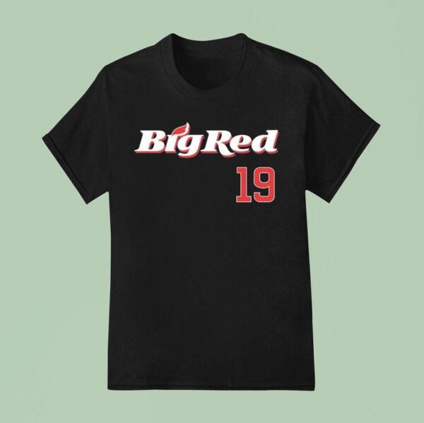 Owen Caissie Chicago Cubs Big Red T Shirt