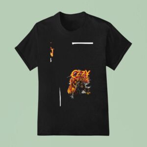 Ozzy Osbourne Bark At The Moon Work Tour Vintage T Shirt